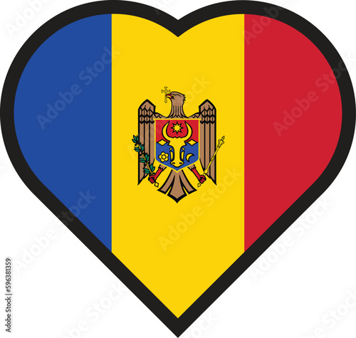 love flag Moldova