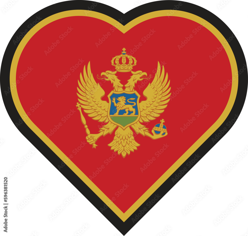 love flag Montenegro love flag Montenegro