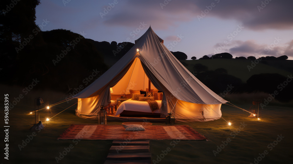 Luxurious Glamping in the Countryside