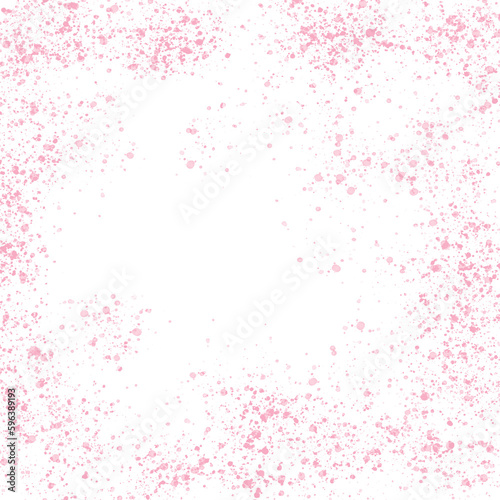 pink white center square paint water splash frame watercolor background backdrop splatter stains ink dots spots irregular pattern art minimalistic modern aestethic vignette post 