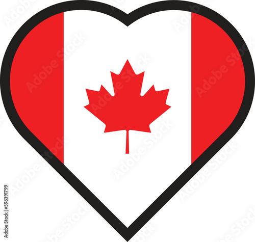 love flag canada