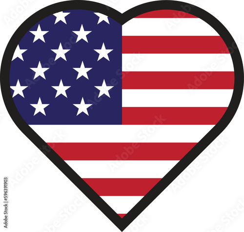 love flag usa