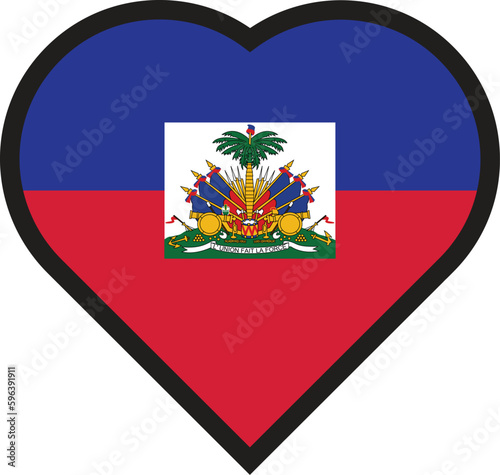 love flag haiti