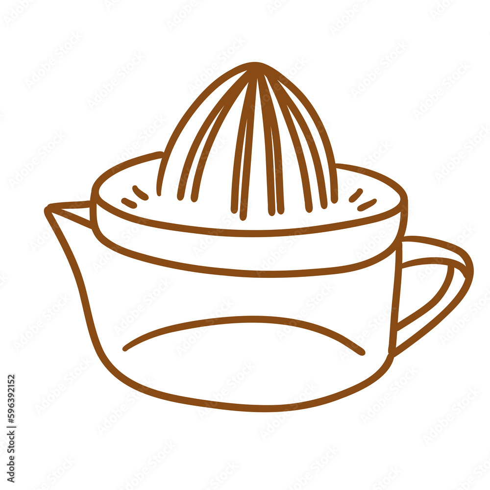 kitchenware_doodle_handdrawing_juice squeezer kitchenware_doodle_handdrawing_juice squeezer