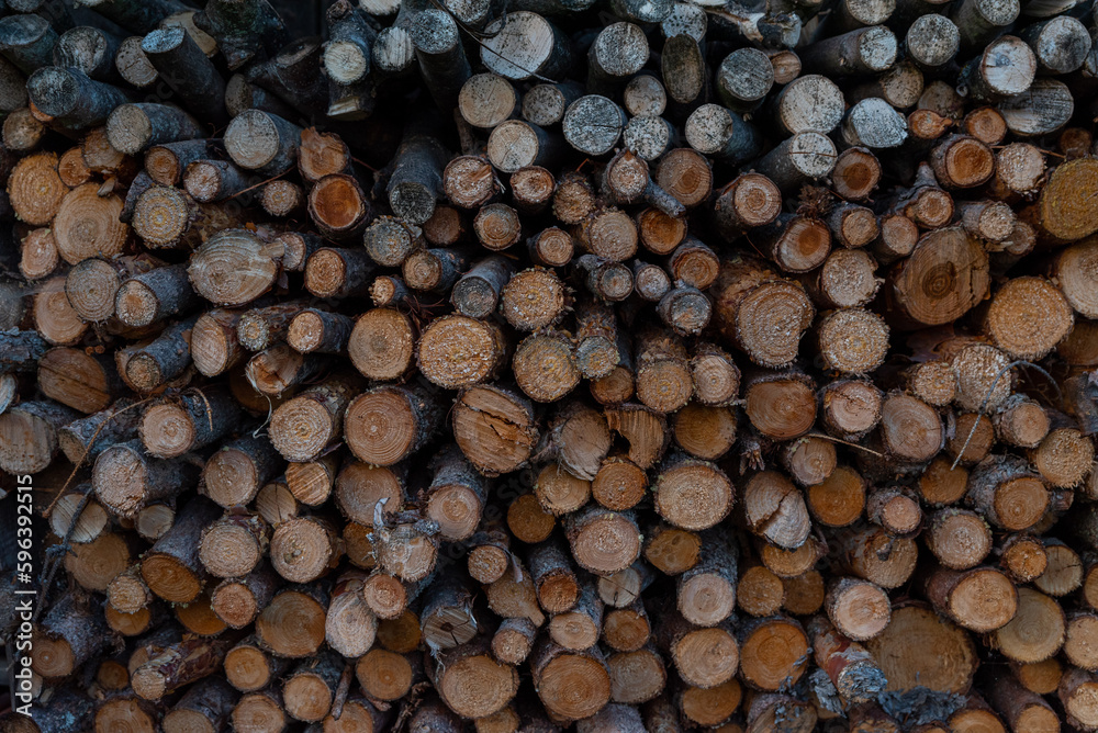 stack of firewood stack of firewood
