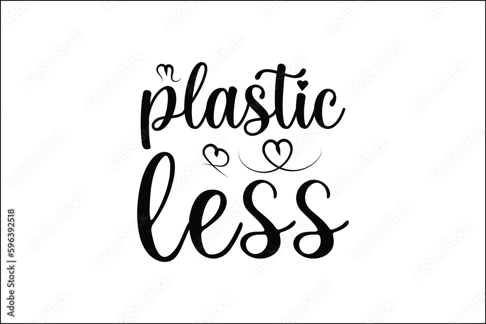 plastic less