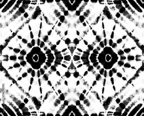Seamless tie dye pattern, shibori design, watercolor