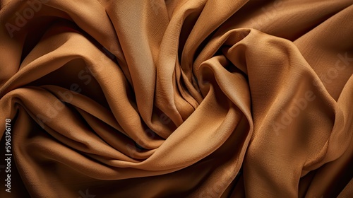 Old-Textured Brown Fabric: Texture and Material for a Autumn Banner or Leather-Like Valentine's Ecommerce Template: Generative AI