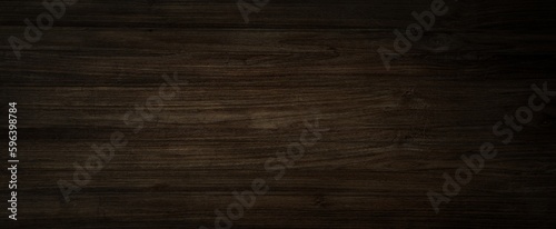 Wallpaper Mural Dark wood background, old black wood texture for background Torontodigital.ca