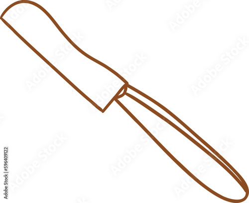 kitchenware_butter knife.eps
