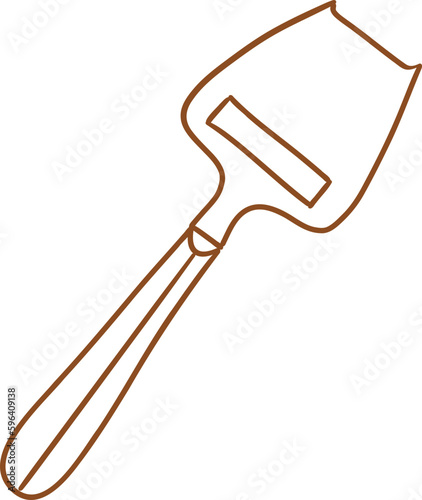 kitchenware_butter spoon .eps