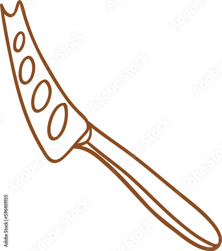 kitchenware_butter special knife.eps