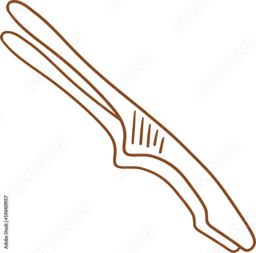 kitchenware_korean pork tongs.eps