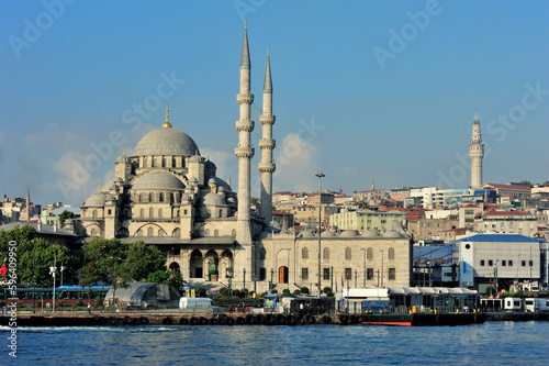 istanbul, turkey new mosque (yeni cami) 