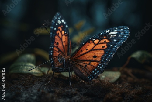 Butterfly art. Generative AI