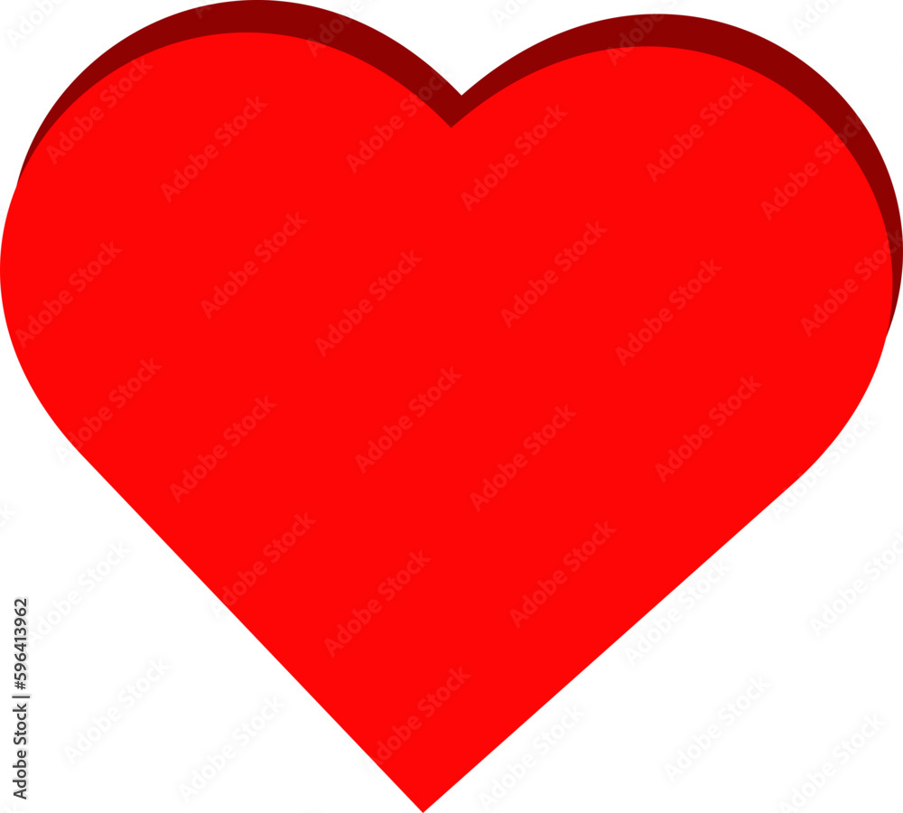 Red heart Red heart