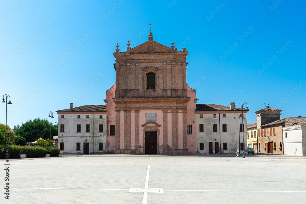Italy Emilia Romagna ,Mesola Arcipretale Church