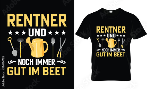Vector a t - shirt that says renter under it with a fork. typograpy t shirt design