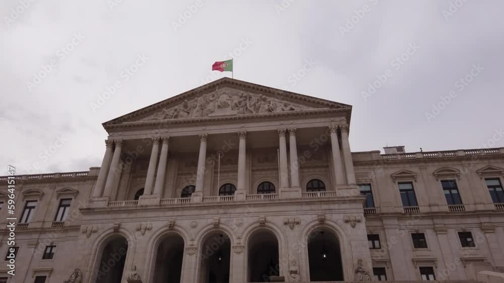 Lisbon, Portugal, February 19, 2023 National Republican Guard, GNR