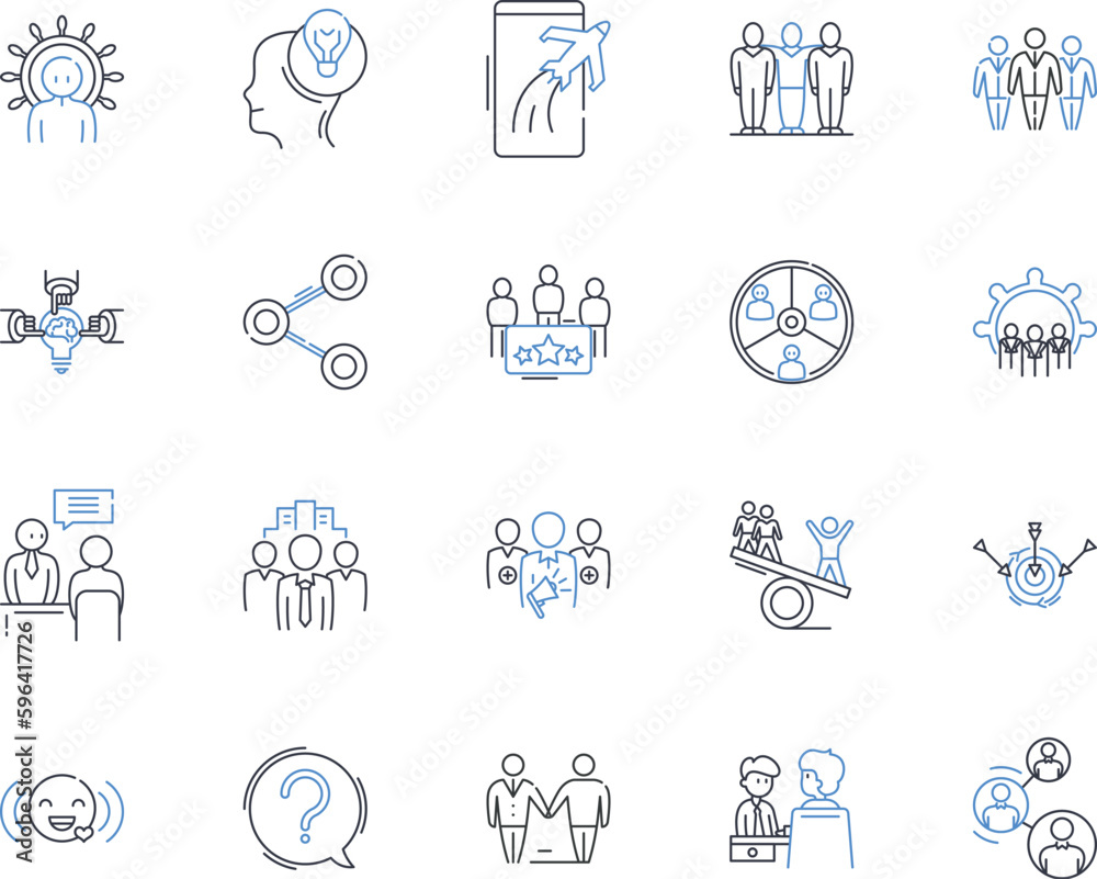 Prizes line icons collection. Rewards, Incentives, Awards, Trophies, Medals, Certificates, Plaques vector and linear illustration. Tokens,Gifts,Bonuses outline signs set Generative AI