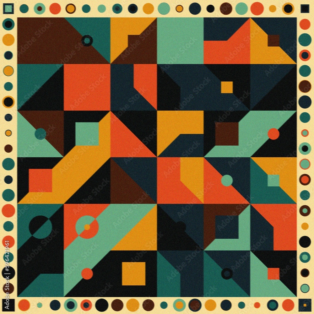 Brutalist abstract geometric shapes, contemporary figure star oval spiral flower and other primitive elements, colorful abstract background with geometric elements Brutalist abstract geometric shapes, contemporary figure star oval spiral flower and other primitive elements, colorful abstract background with geometric elements