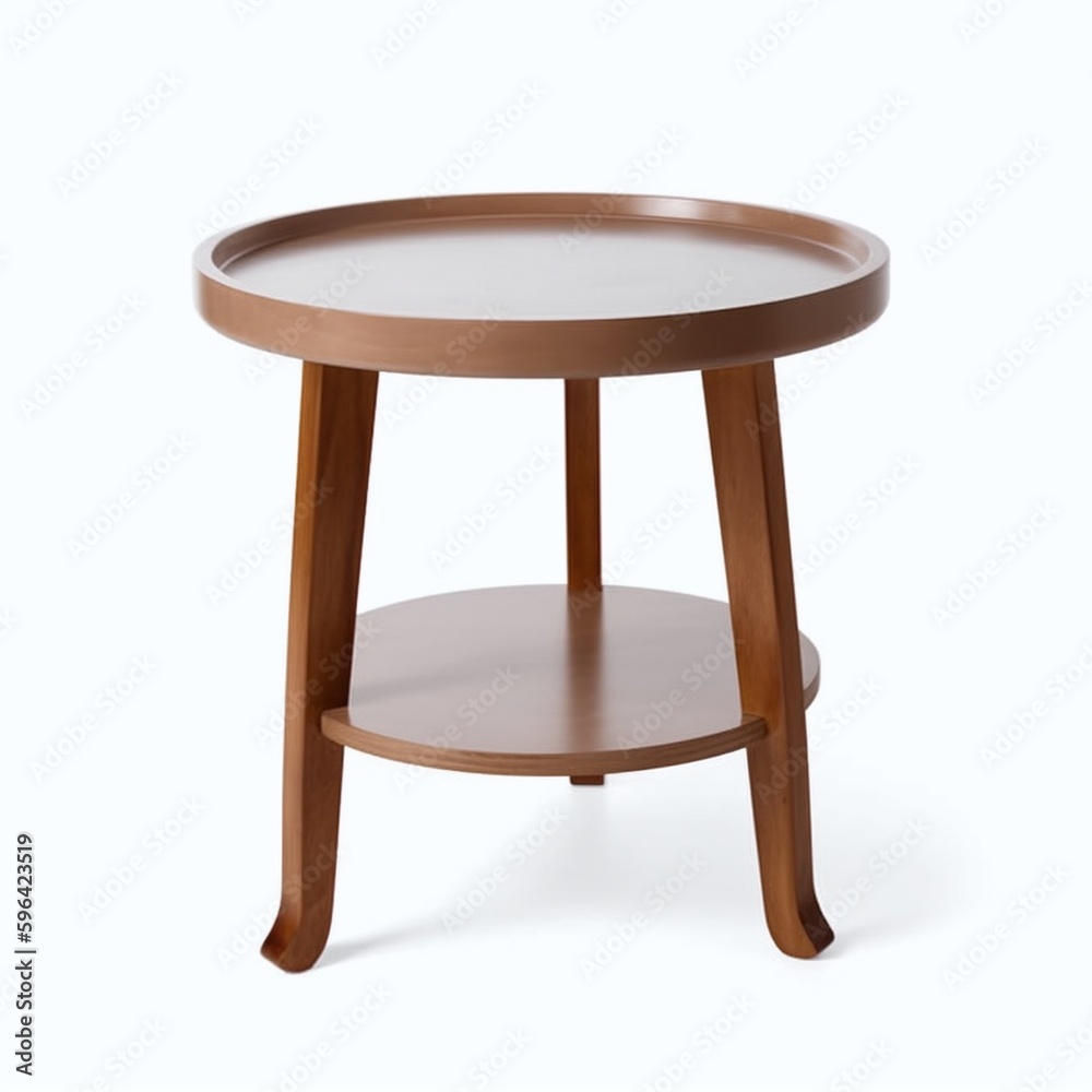 Wooden stool isolated on white background. Wooden stool isolated on white background.