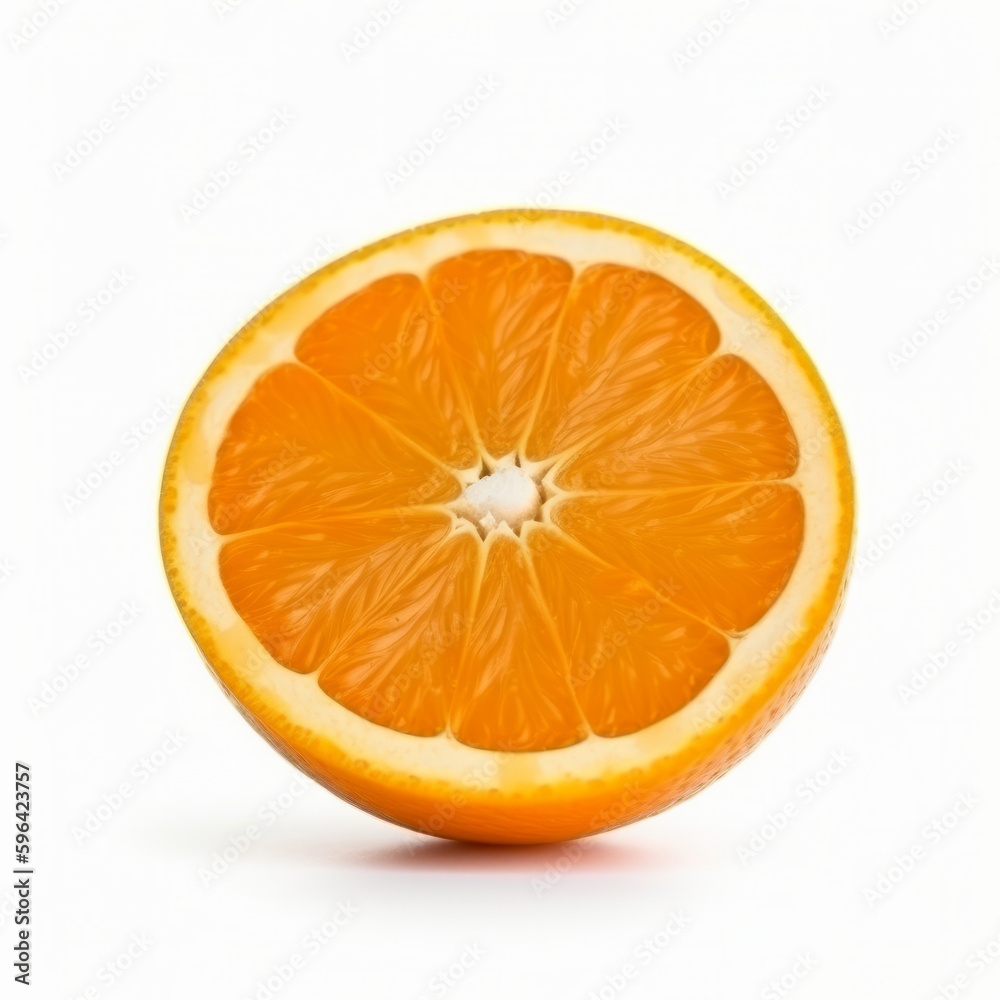 Oranges isolated. Illustration AI Generative Oranges isolated. Illustration AI Generative