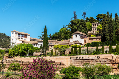 Generalife de Alhambra, Granada, Spain  photo