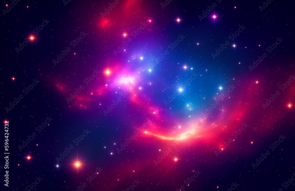 Abstract of stars in Universe (Generative AI) Abstract of stars in Universe (Generative AI)