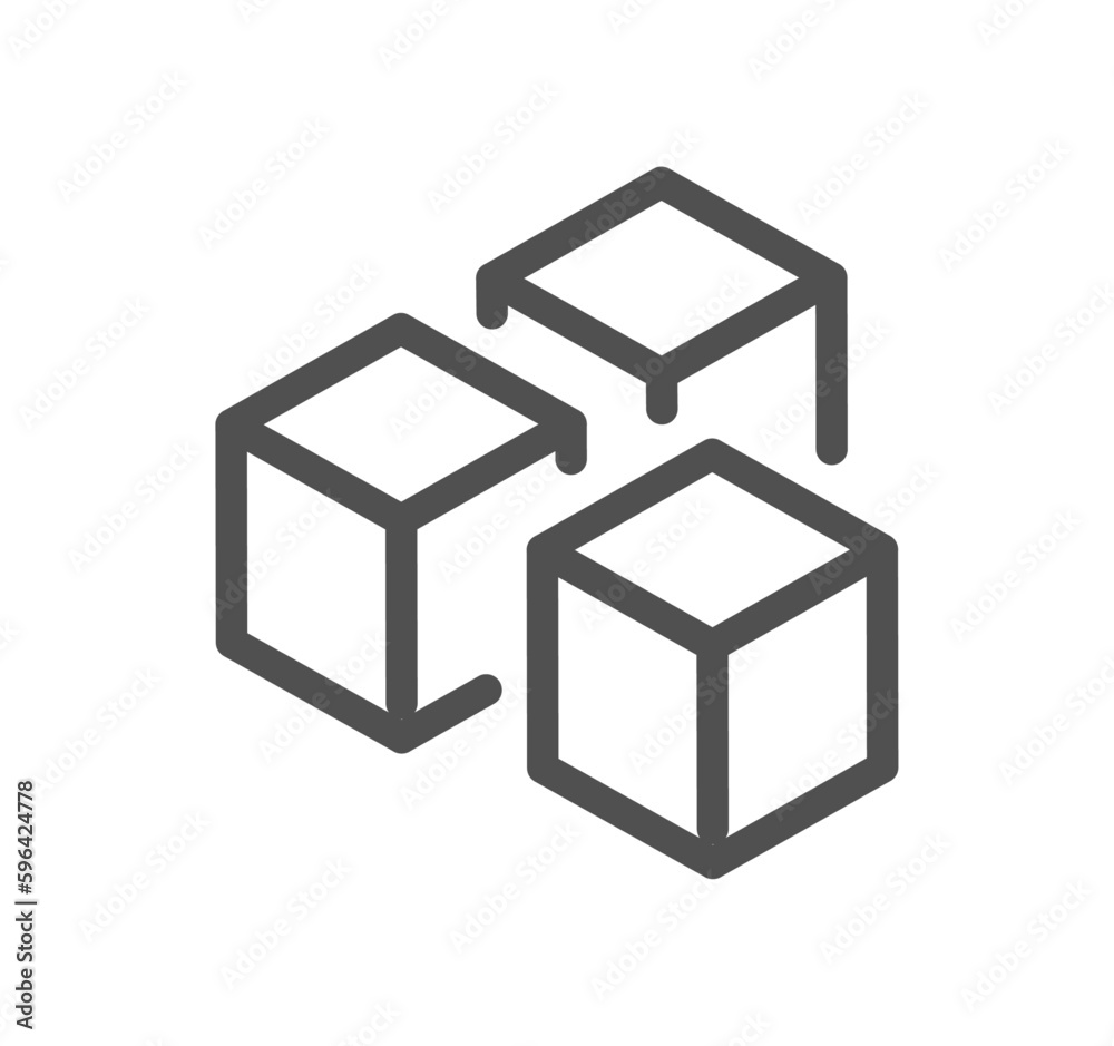 Abstract product related icon outline and linear vector. Abstract product related icon outline and linear vector.