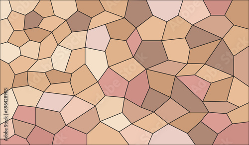 Abstract mosaic background for design and decoration