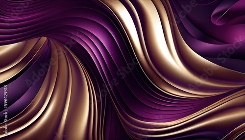 Sumptuous Velvet Waves  Rich Jewel Tones  Sensual Folds  Luxury Abstract Wallpaper  8K High Resolution. Generative AI.