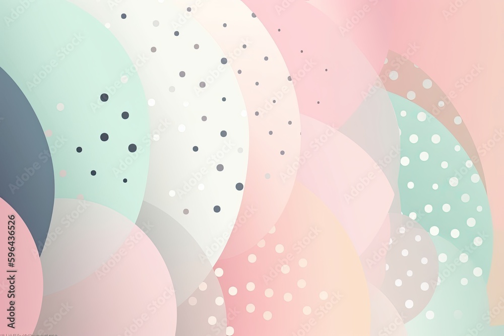 Create the Perfect Party Invitation with a Generative Background of Pastel Colours, Stripes and Dots: Generative AI Create the Perfect Party Invitation with a Generative Background of Pastel Colours, Stripes and Dots: Generative AI