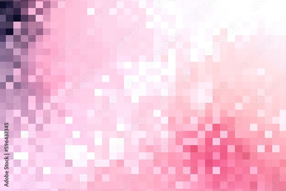 Pink geometric square background created by Generative AI Pink geometric square background created by Generative AI