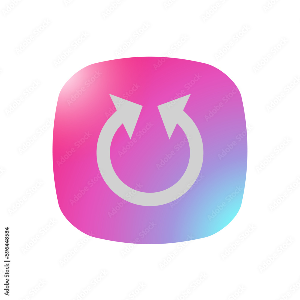 Double Head Arrow - Pictogram (icon) Double Head Arrow - Pictogram (icon)