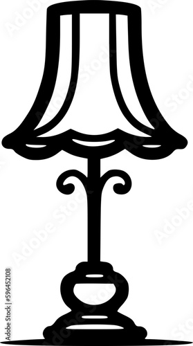 Lamp - High Quality Vector Logo - Vector illustration ideal for T-shirt graphic