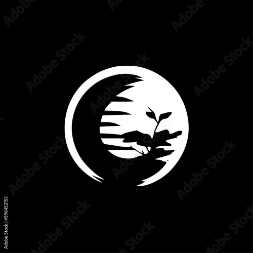 Japanese | Minimalist and Simple Silhouette - Vector illustration