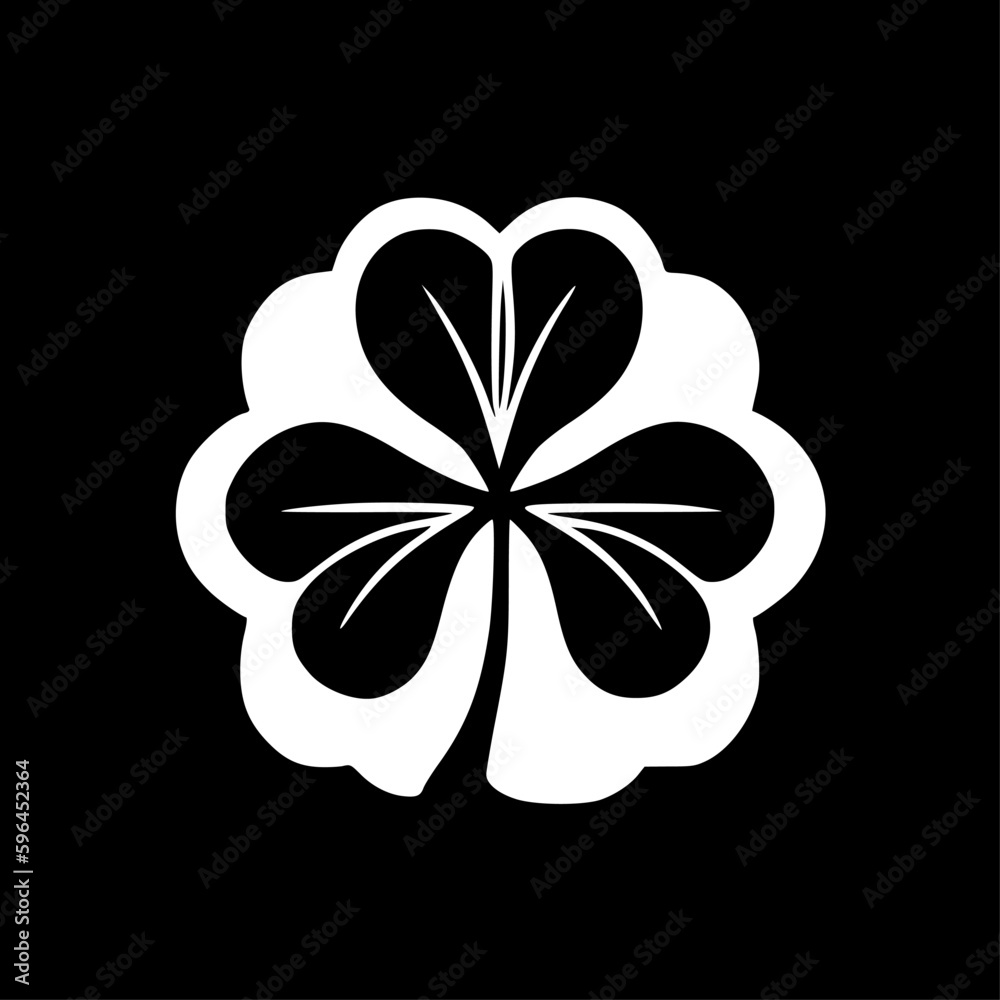 Shamrock - Minimalist and Flat Logo - Vector illustration Shamrock - Minimalist and Flat Logo - Vector illustration