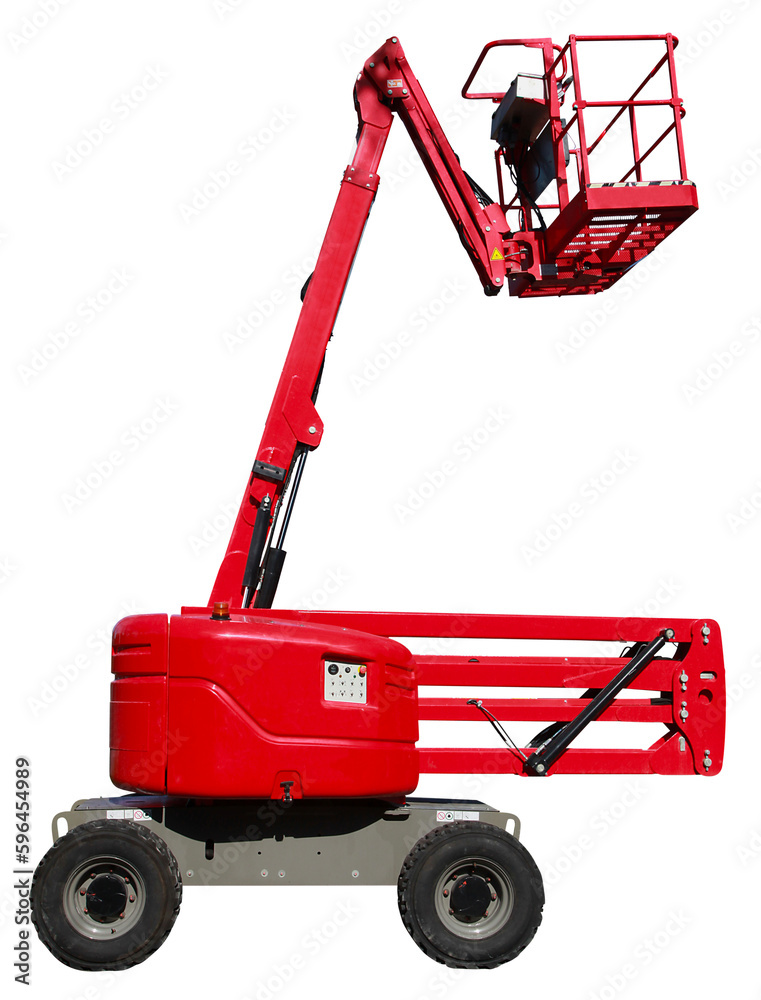 Nacelle élévatrice autoportée Stock Photo Adobe Stock