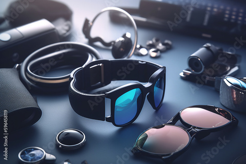 A stunning image of Tech wearables