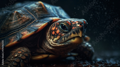 red turtle © Volodymyr Skurtul