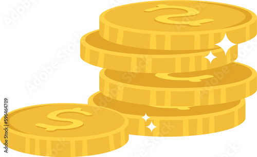 Gold Coins Pile