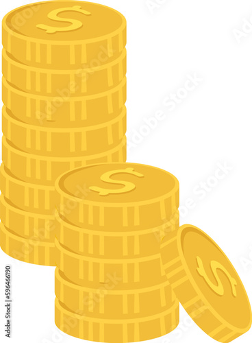 Gold Coins Pile