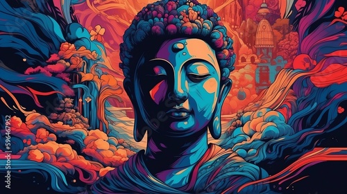 the face of the buddha