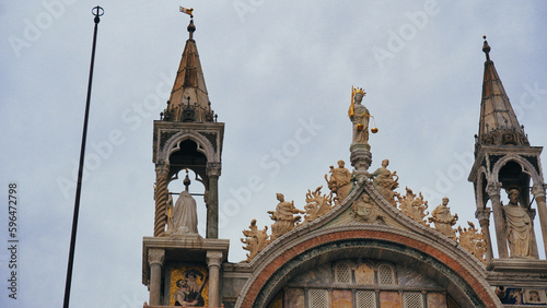 Patriarchal Cathedral Basilica of Saint Mark (Basilica Cattedrale Patriarcale di San Marco), Venice, Italy photo