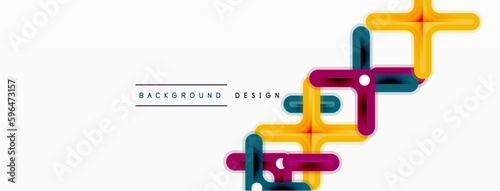 Cross line background minimal geometric template. Design for wallpaper, banner, background, landing page, wall art, invitation, prints, posters