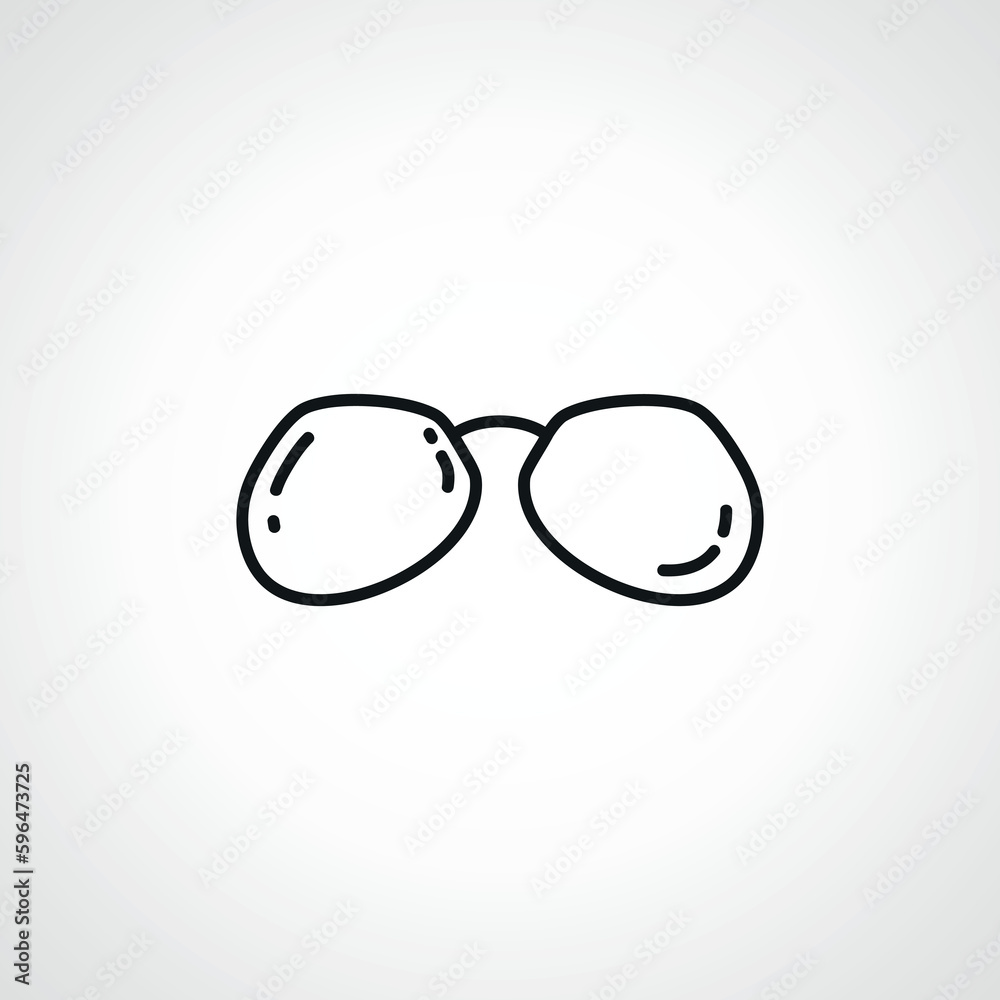 sunglasses line icon. sunglasses outline icon sunglasses line icon. sunglasses outline icon