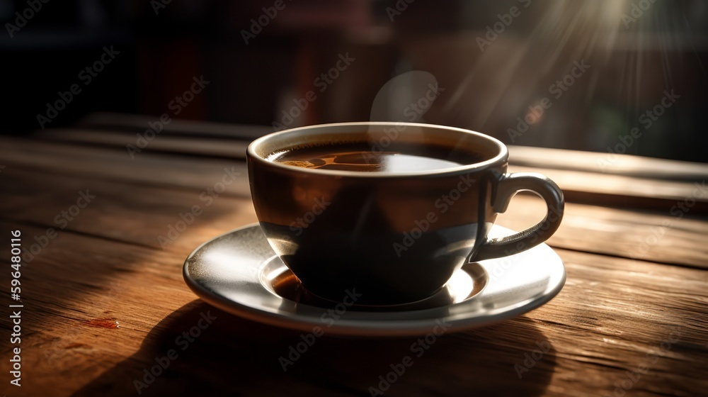 Bold and Strong: A Perfectly Brewed Americano Bold and Strong: A Perfectly Brewed Americano