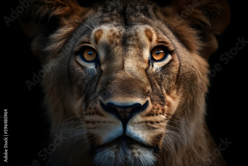 Ferocious Beauty on Black © Hustle Organisation