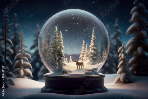 Captivating snow globes: a world of winter magic © DYNAMO VISUALS